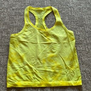 Lulu Lemon size 6 tank yellow